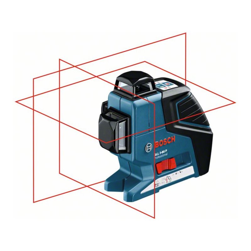 Bosch Linienlaser GLL 3-80 P mit Baustativ BT 250