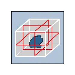 Bosch Linienlaser GLL 3-80 P mit Baustativ BT 250