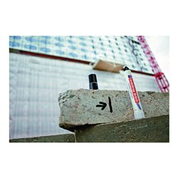 Edding Pastenmarker 950 weiss permanent Rundspitze Strichbreite 10mm