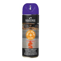 Soppec Markierungsspray Ideal 500 ml für alle Untergründe leuchtblau