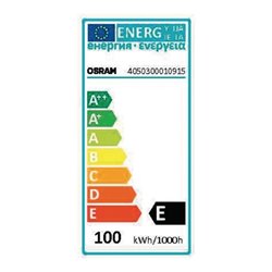 Osram Glühlampe 100W E27 innen mattiert stoßfest 10St./VE