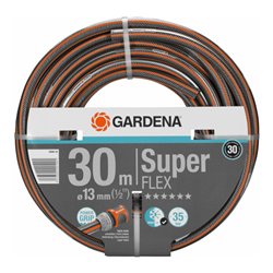 GARDENA Premium SuperFLEX Schlauch 12x12 13 mm (1/2'), 30 m o. A.