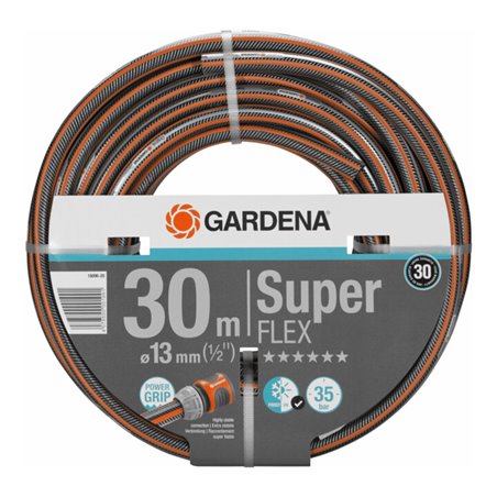 GARDENA Premium SuperFLEX Schlauch 12x12 13 mm (1/2'), 30 m o. A.