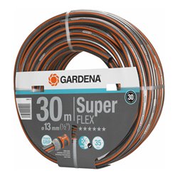 GARDENA Premium SuperFLEX Schlauch 12x12 13 mm (1/2'), 30 m o. A.