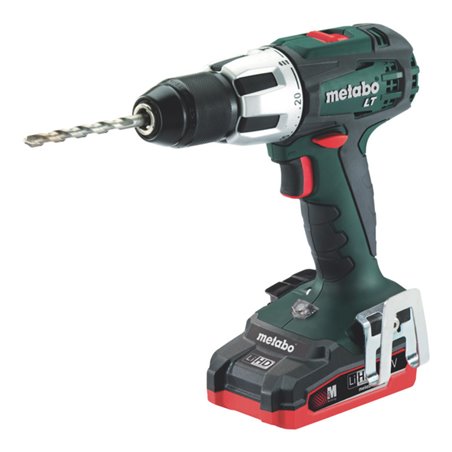 Metabo Akku-Schlagbohrmaschine SB 18 LT Kunststoffkoffer + 2x18V/3.1Ah LiHD + ASC 30-36 V