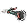 Metabo Akku-Flachkopf-Winkelschleifer WF 18 LTX 125 Quick metaBOX 165 L