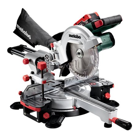 Metabo Akku-Kappsäge KGS 18 LTX 216 mit Zugfunktion Karton 18V 2x5.5Ah LiHD + ASC 145