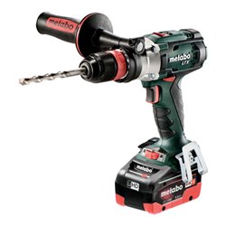 Metabo Akku-Schlagbohrmaschine SB 18 LTX Quick Kunststoffkoffer + 2x18V/5.5Ah LiHD + ASC 30-36 V