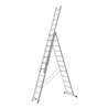 Hymer Alu-Pro, Allzweckleiter dreiteilig, 3x12 Sprossen