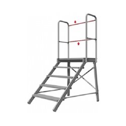 Hymer stirnseitiges Geländer für Treppenpodest