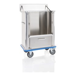 Gmöhling Entsorgungsbehälter D 1009 S ergonomic Volumen 240l Aluminium