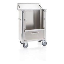 Gmöhling Entsorgungsbehälter D 1009 H Volumen 120l Aluminium