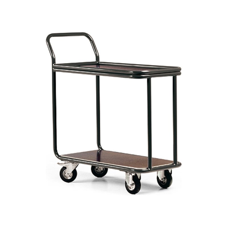 STIER Magazinwagen Premium mit Umrandung Tragkraft 300 kg LxB 810x450 mm