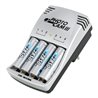 Ansmann Ansmann Akkusteckerladegerät für 2-4Microakkus +4NiMH-Akkus +4NiMH-Akkus