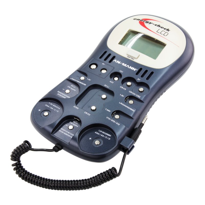 ANSMANN Batterie-Testgerät Energy-Check LCD