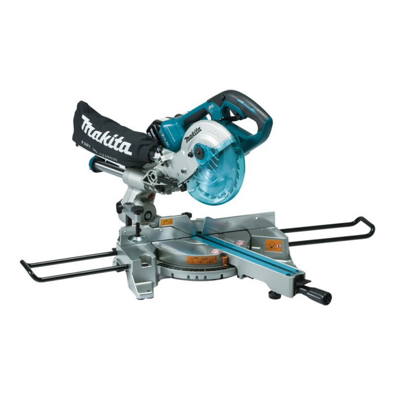 Makita Akku-Kapp- und Gehrungssäge 2 x 18 V DLS714Z Solo-Version