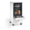 C+P Kühlschrank-Caddy Asisto für Besteck und Geschirr, H1150xB500xT600mm Front Reinweiß Korpus Reinweiß