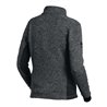 FHB MARIEKE Strick-Fleece-Jacke Damen anthrazit-schwarz Gr. S