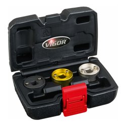 VIGOR Nockenwellen Anpassung VAG 1,8 l, 2,0 l V4424 Anzahl Werkzeuge: 3