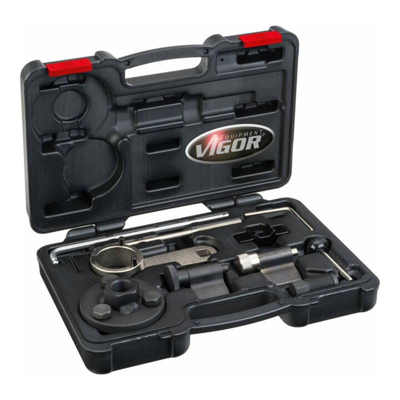 VIGOR Motoreinstell Werkzeug-Satz VAG 1,6 l, 2,0 l TDI Common Rail V4373 Anzahl Werkzeuge: 9