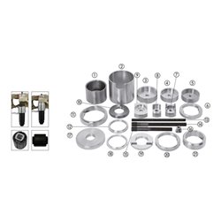 VIGOR Silentbuchsen-Satz, hinten BMW V2916 Anzahl Werkzeuge: 21