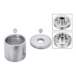 VIGOR Lager- und Nabenschale V2845 Anzahl Werkzeuge: 2