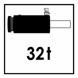 VIGOR Federbolzen-Satz Scania 32 t V4601 Anzahl Werkzeuge: 8