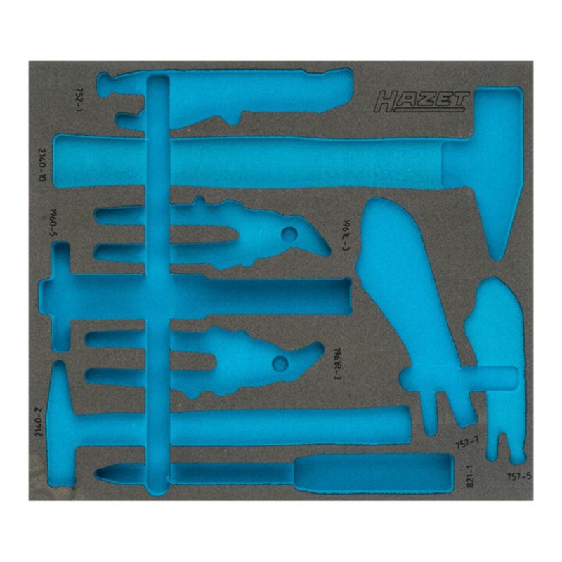HAZET 2K-Weichschaum-Einlage 163-381L