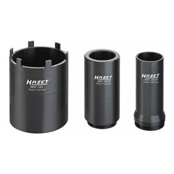 HAZET Nkw Zapfenschlüssel-Satz 4937-103/3 Vierkant hohl 20 mm (3/4 Zoll) Anzahl Werkzeuge: 3