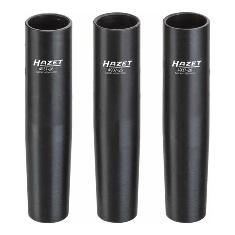 HAZET Nkw Zentrierhülsen-Satz 4937-26/3 Vierkant hohl 12,5 mm (1/2 Zoll) Anzahl Werkzeuge: 3