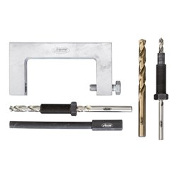 VIGOR Klemmschrauben-Demontage-Werkzeug-Satz für Vierlenker-Achse VAG V4126 Anzahl Werkzeuge: 5