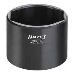 HAZET Radkapsel-Schlüssel Nkw 4937-110 Vierkant hohl 25 mm (1 Zoll)