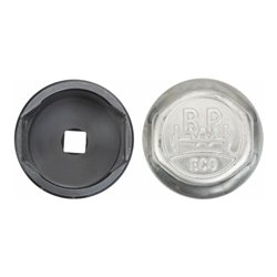 HAZET Radkapsel-Schlüssel Nkw 4937-110 Vierkant hohl 25 mm (1 Zoll)