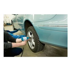 HAZET Schlagschrauber mit Sortiment 9012-1SPC/4 Lösemoment maximal: 1000 Nm Vierkant massiv 12,5 mm (1/2') Hochleistungs-Doppelh