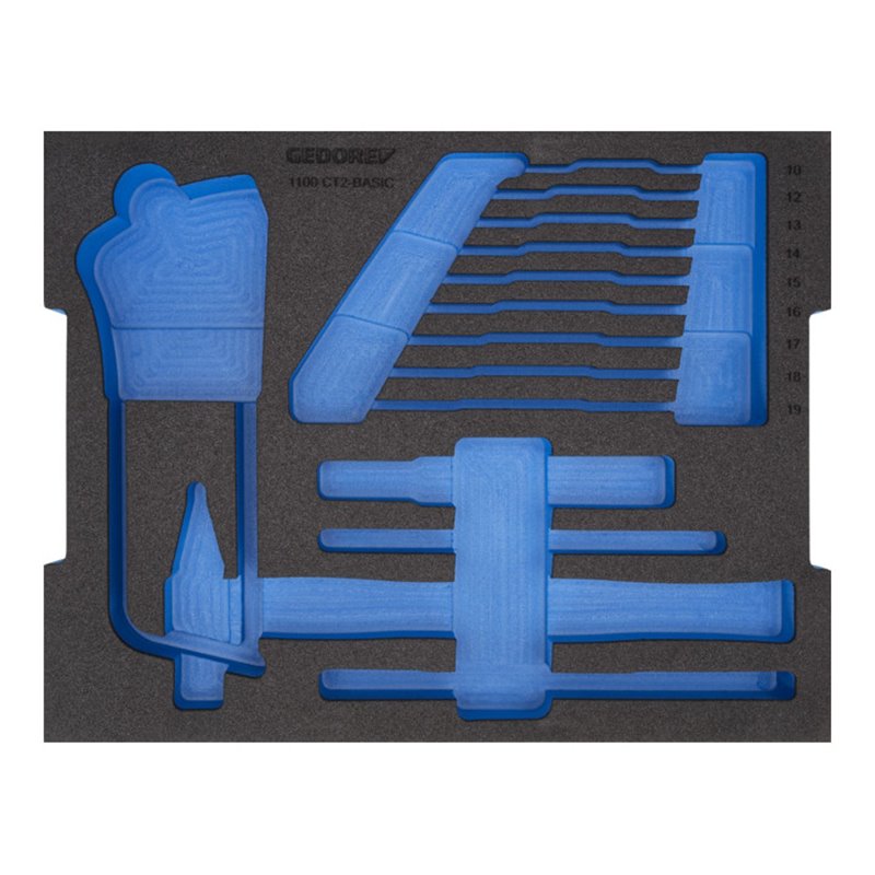 Gedore EI-1100 CT2-BASIC Schaumstoffmodul 2/2 L-BOXX 136 leer