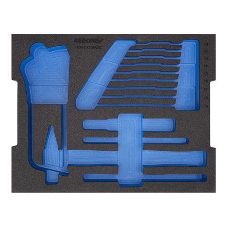 Gedore EI-1100 CT2-BASIC Schaumstoffmodul 2/2 L-BOXX 136 leer