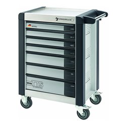 Stahlwille Werkstattwagen TTS 7 Schubladen weiß, RAL 9010 L.823mm x B.499mm x H.912mm