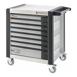 Stahlwille Werkstattwagen TTS 8 Schubladen weiß, RAL 9010 L.652mm x B.1000mm x H.1024mm