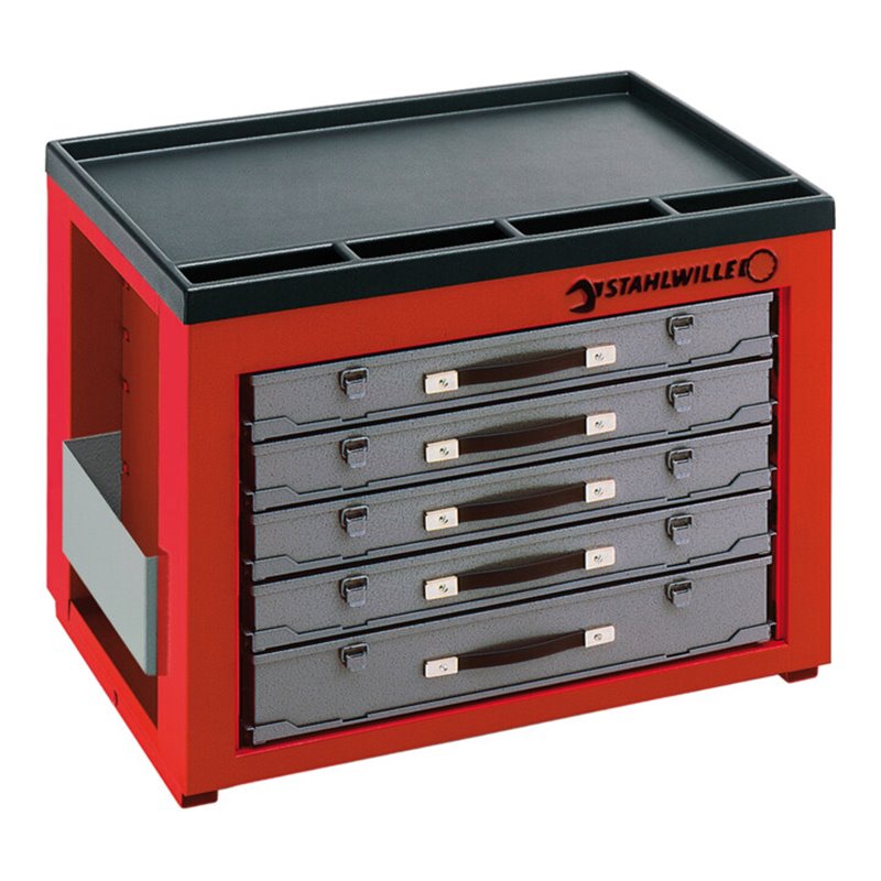 Stahlwille Kassetten-Box CONVERTA rot, RAL 3020 kombinierbar m.Nr.920 |  922N |  R 920