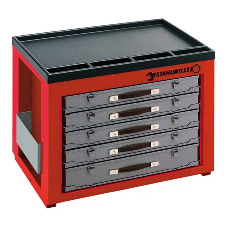 Stahlwille Kassetten-Box CONVERTA rot, RAL 3020 kombinierbar m.Nr.920 |  922N |  R 920