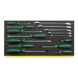 Stahlwille Werkzeugsortiment f.Werkzeug-Trolley Nr.805/4 WT TCS 89tlg.