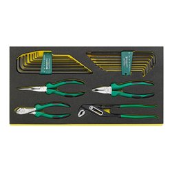 Stahlwille Werkzeugsortiment f.Werkzeug-Trolley Nr.805/4 WT TCS 89tlg.