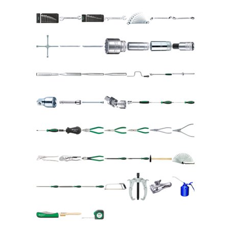 Stahlwille Großer Werkstattsatz Gewicht 28,6kg 127tlg.