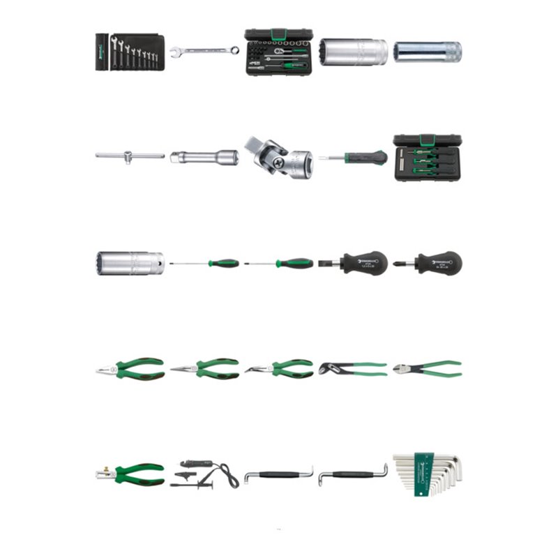 Stahlwille Elektriker-Satz Gewicht 6,3kg 85tlg.