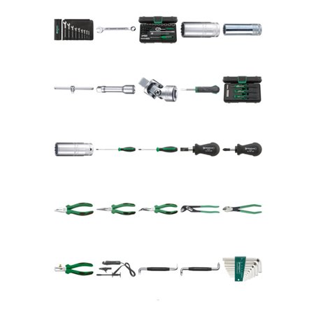 Stahlwille Elektriker-Satz Gewicht 6,3kg 85tlg.