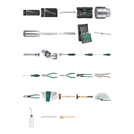 Stahlwille Großer Werkstattsatz Gewicht 12,7kg 106tlg.