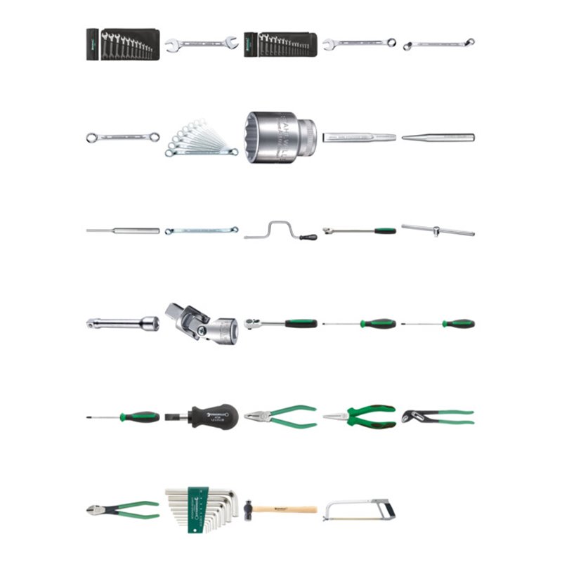 Stahlwille Großer Werkstattsatz Gewicht 17,8kg 164tlg.