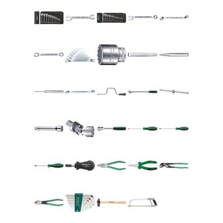 Stahlwille Großer Werkstattsatz Gewicht 17,8kg 164tlg.