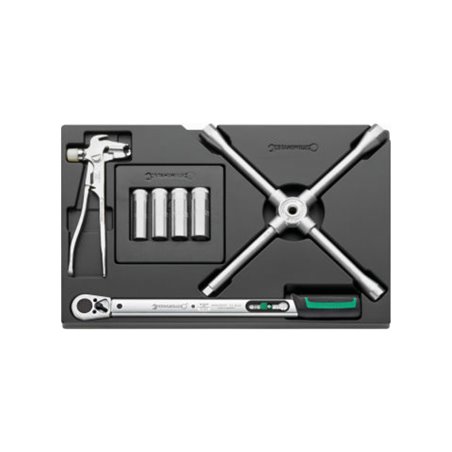 Stahlwille Radmontagewerkzeug Nr.ES 721/15/3/2 3/3-Teilung 6tlg.