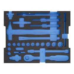 Gedore EI-1100-01 Schaumstoffmodul 2/2 L-BOXX 136 leer